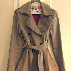 Banana Republic Petite Flare Trench Coat